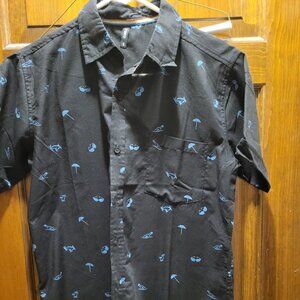 Young man's youth dress shirt